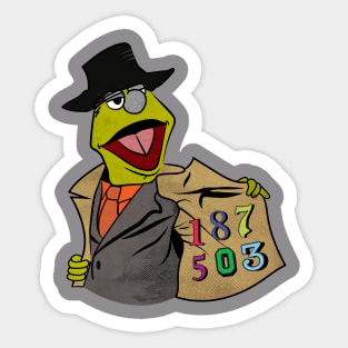 Sesame Street Crime Sticker